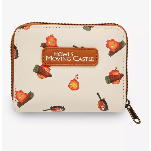 Loungefly Studio Ghibli® Howl's Moving Castle Calcifer Wallet - NWT - Picture 1 of 4